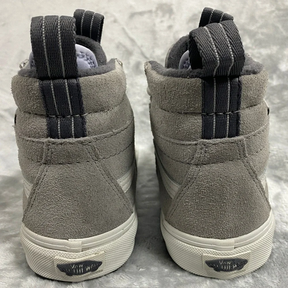 Vans Sk8-Hi Waterproof MTE 2 Boots Mens 5.5 Grey VN000CVTBGF All-Trac Suede